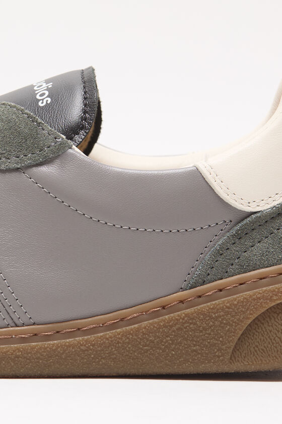 Acne Studios Lace-up Sneakers In Gray