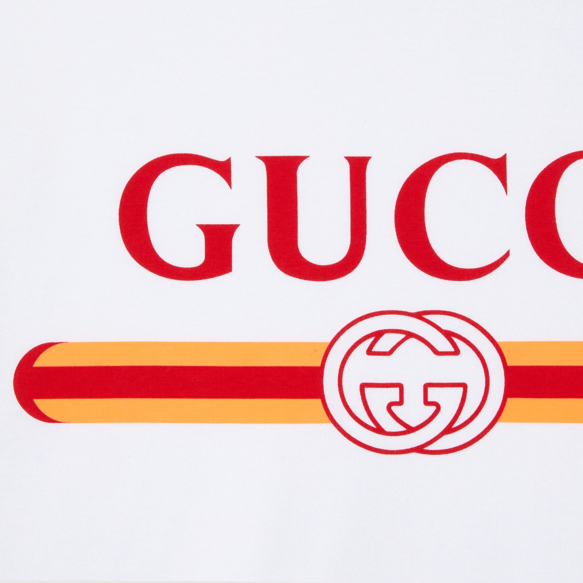 Gucci Womens Sunlight Mix Brand-print Relaxed-fit Cotton-jersey T-shirt In White