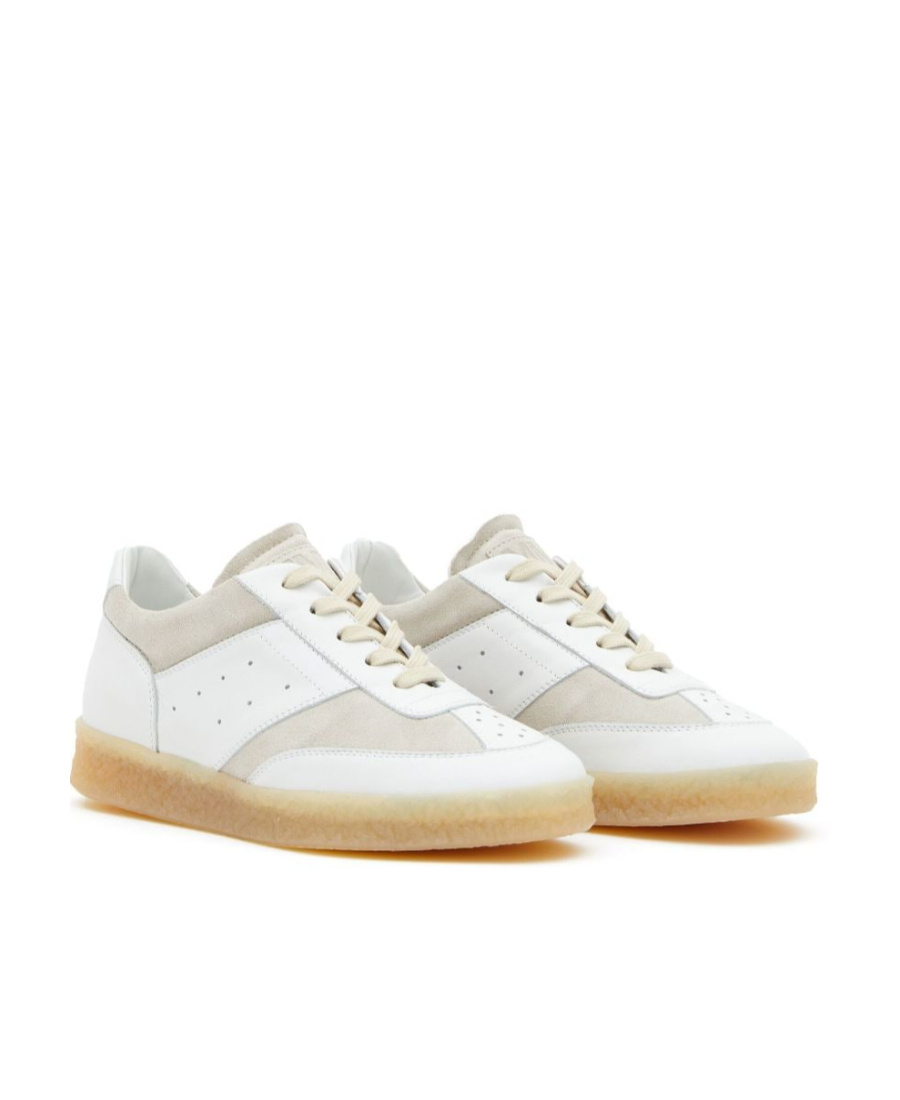 Mm6 Maison Margiela Replica Low-top Sneakers In White