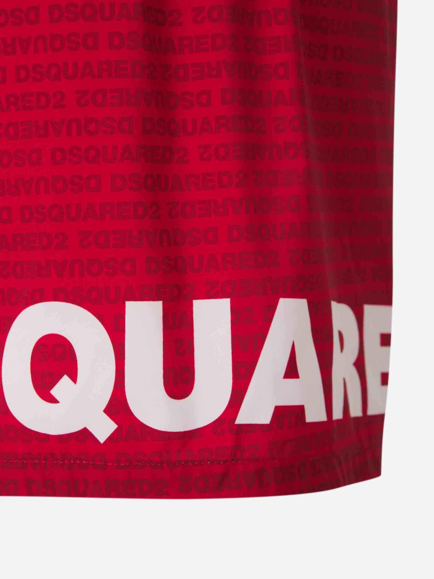 DSQUARED2 ELASTIC WAIST SWIMMING TRUNKS