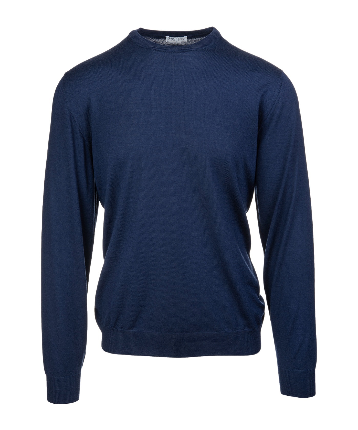 Fedeli Long-sleeved Sweater In Blue