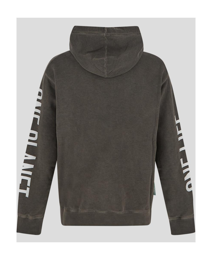 Dsquared2 One Life Rib-trimmed Hoodie In Black