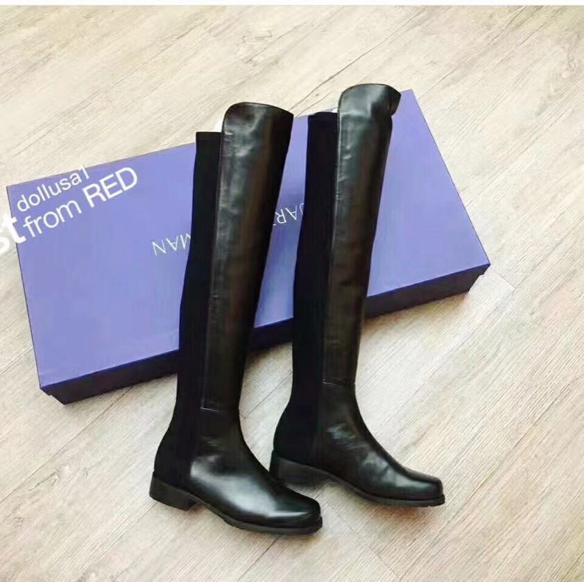 Stuart Weitzman Reserve Knee High Boots In Black