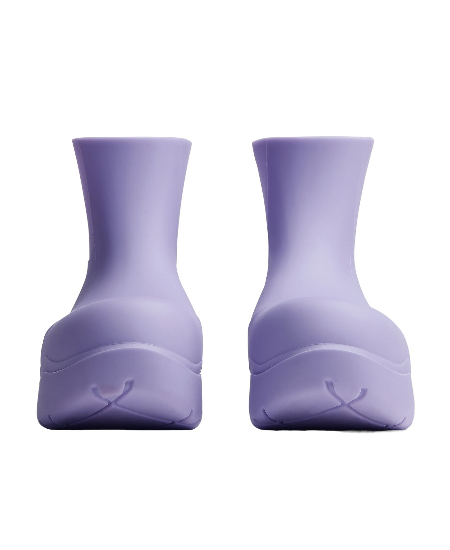 Bottega Veneta Vb Puddle Ankle Boots In Purple