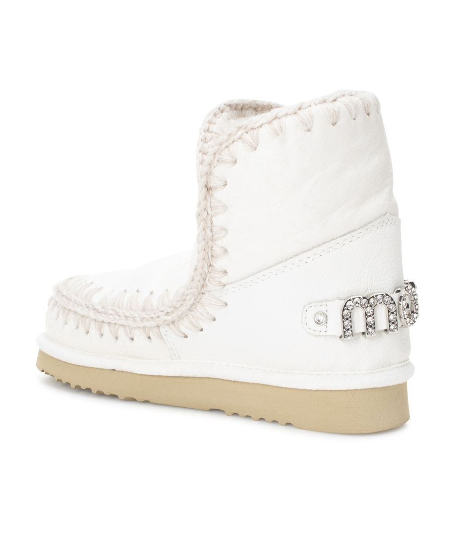 Mou Eskimo Ankle Boots In White