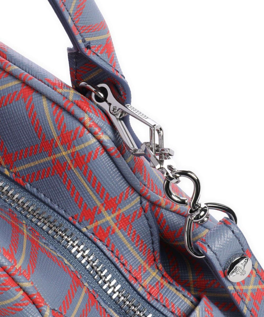 Vivienne Westwood Yasmine Saffiano Printed Small Crossbody Bag In Multicolor