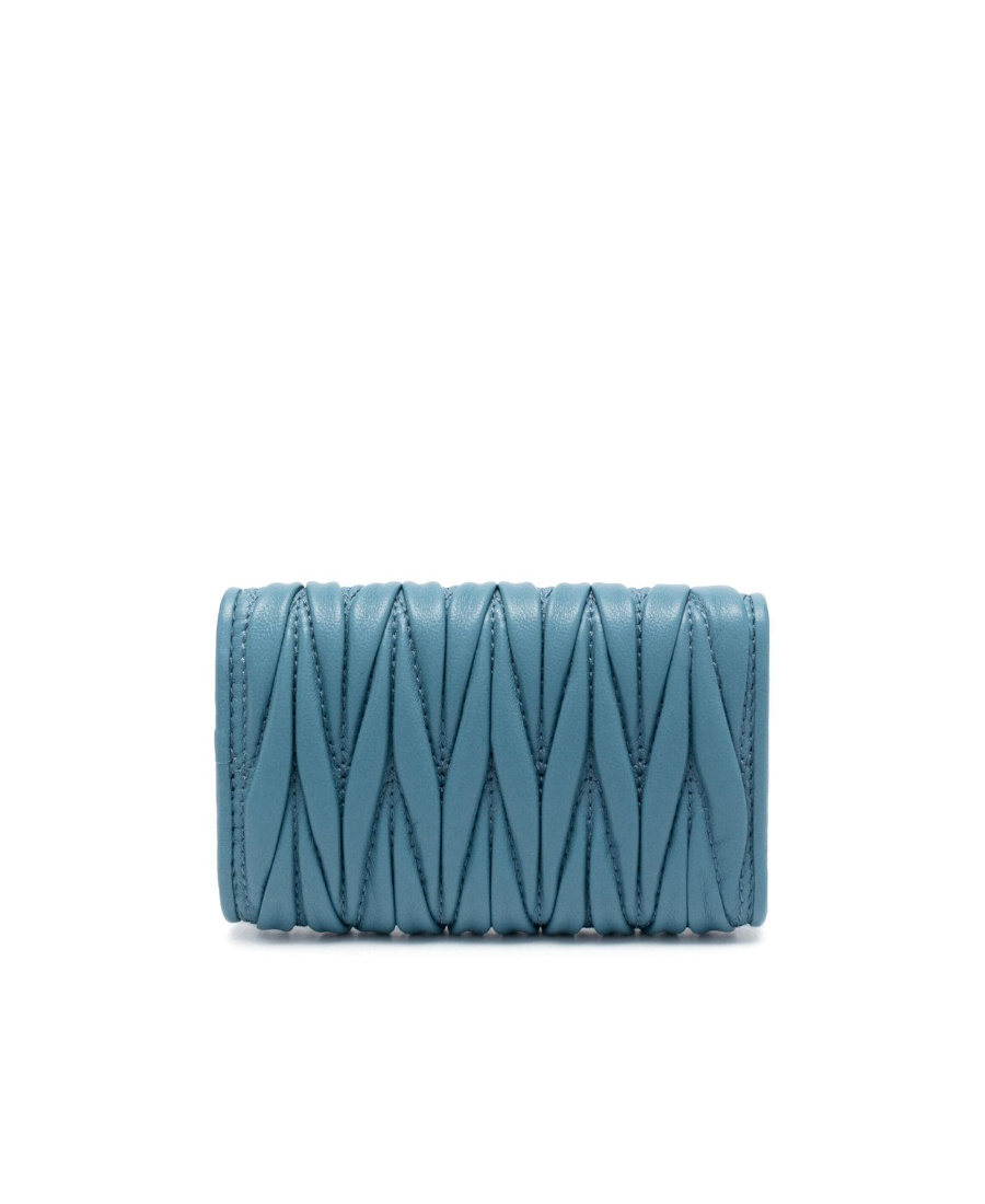 MIU MIU MATELASSÉ KEY HOLDER WALLET