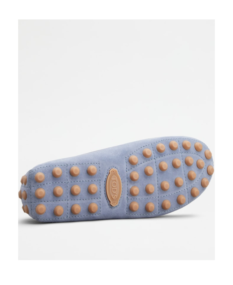 Tod's Gommino Suede Driving Loafers In Blue
