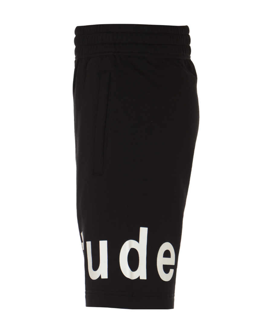 Etudes Studio Logo-print Track Shorts In Black