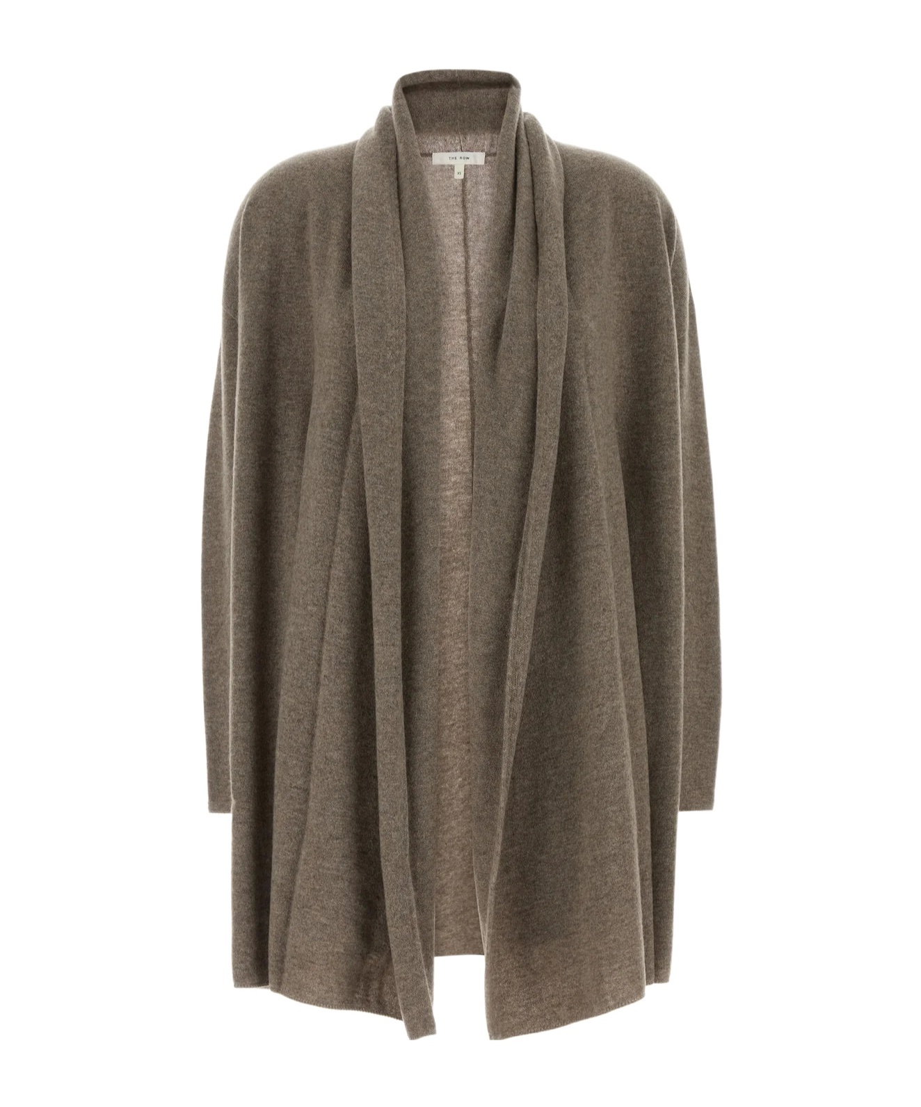 The Row Long-sleeved Cardigan In Brown