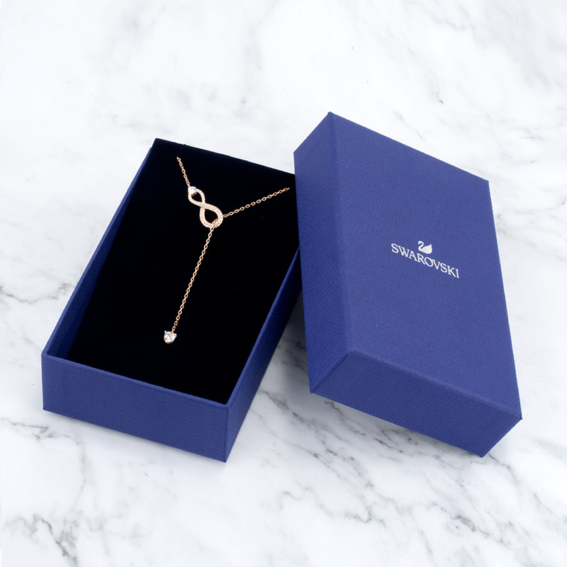 Swarovski Endless Symbol Necklace In Yellow