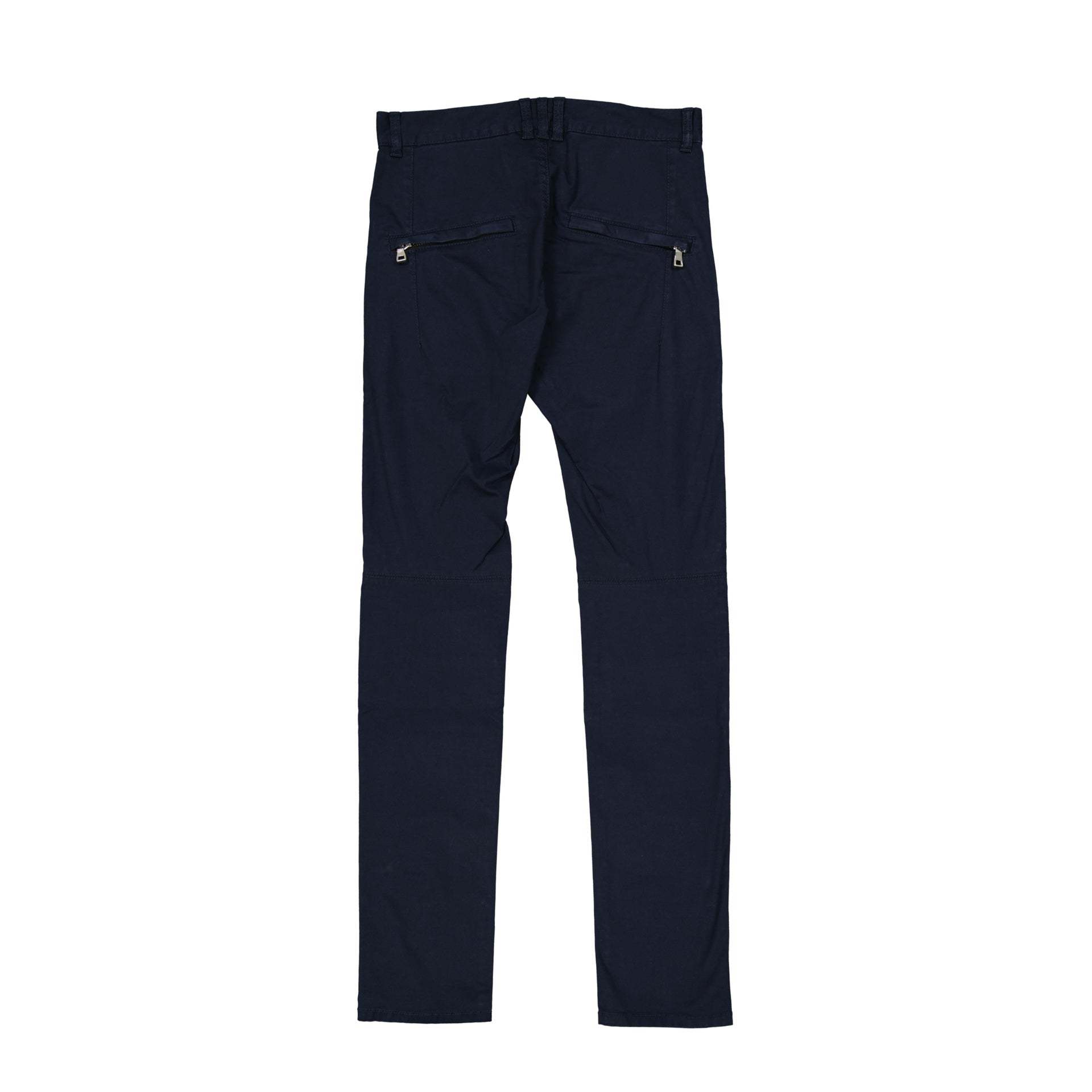 Balmain Belt-loop Casual Pants In Black