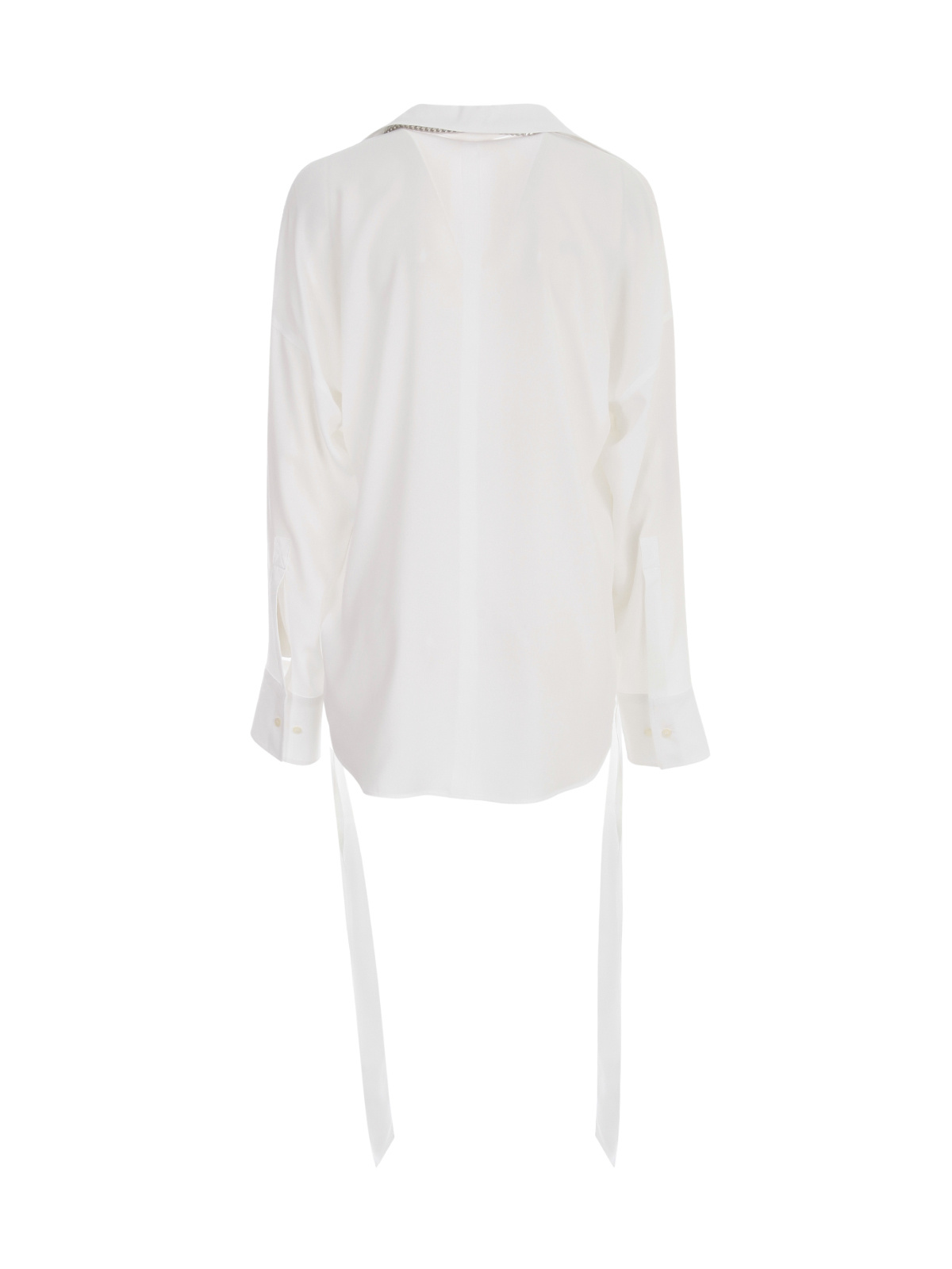 Shop N°21 Long Collar Blouse In White