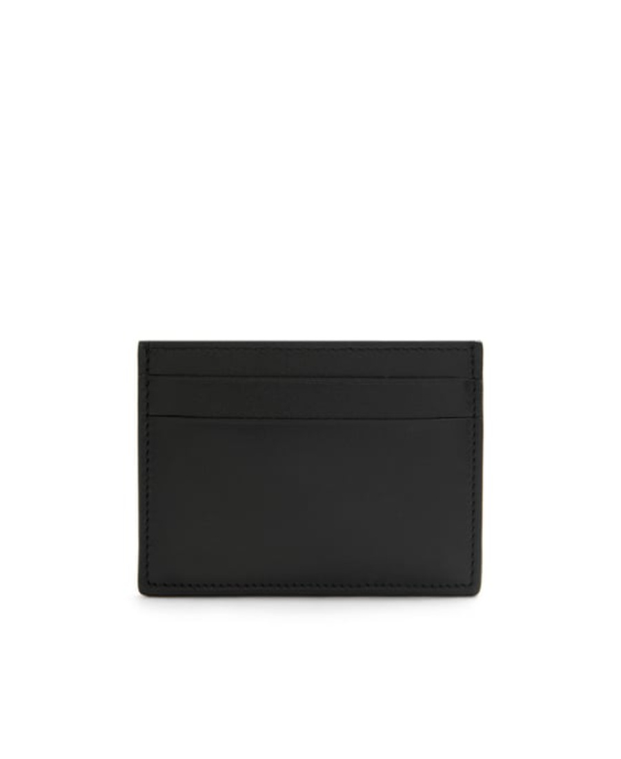 LOEWE EMBOSSED LOEWE PLAIN CARDHOLDER IN SHINY NAPPA CALFSKIN