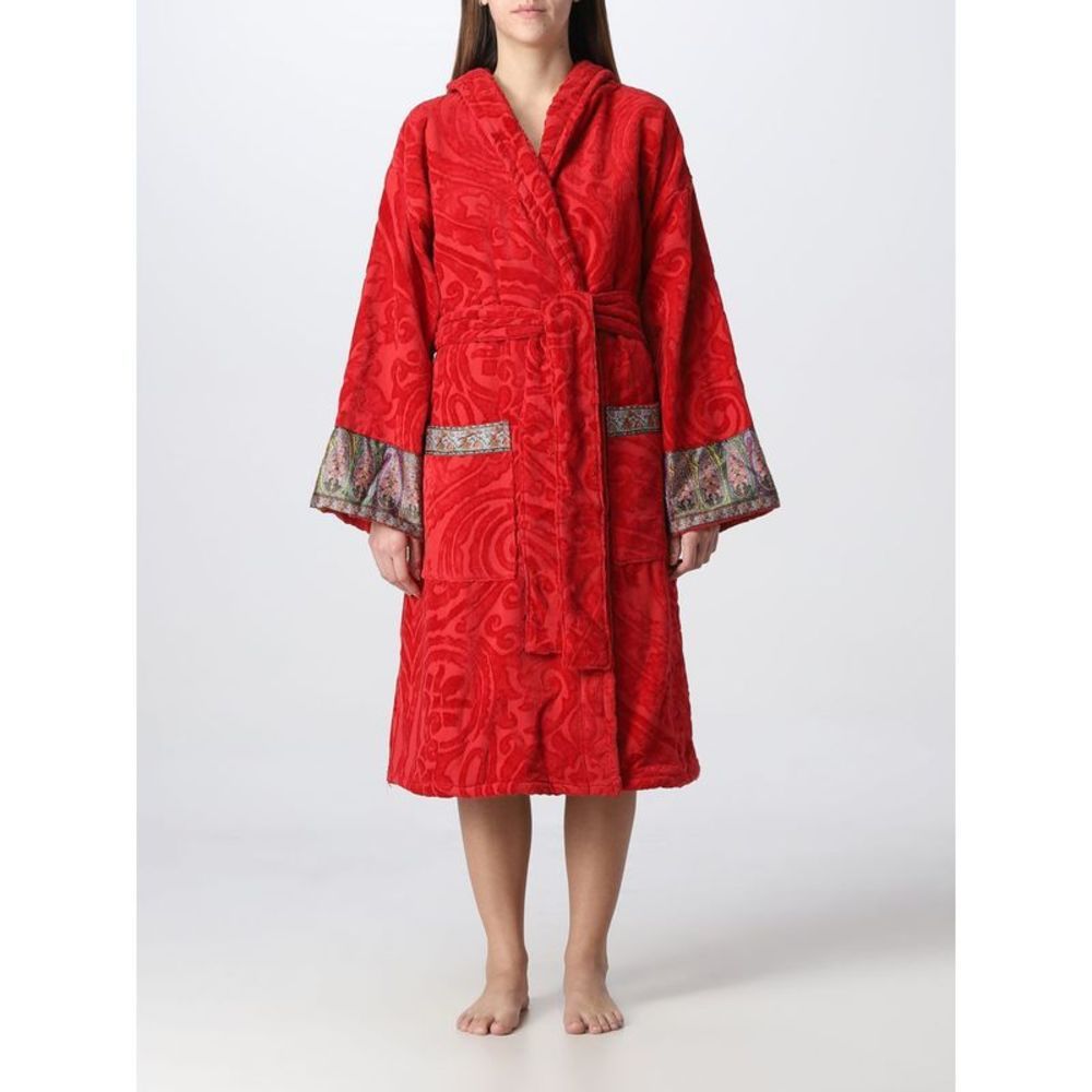 ETRO ETRO PAISLEY-MOTIF BELTED ROBE