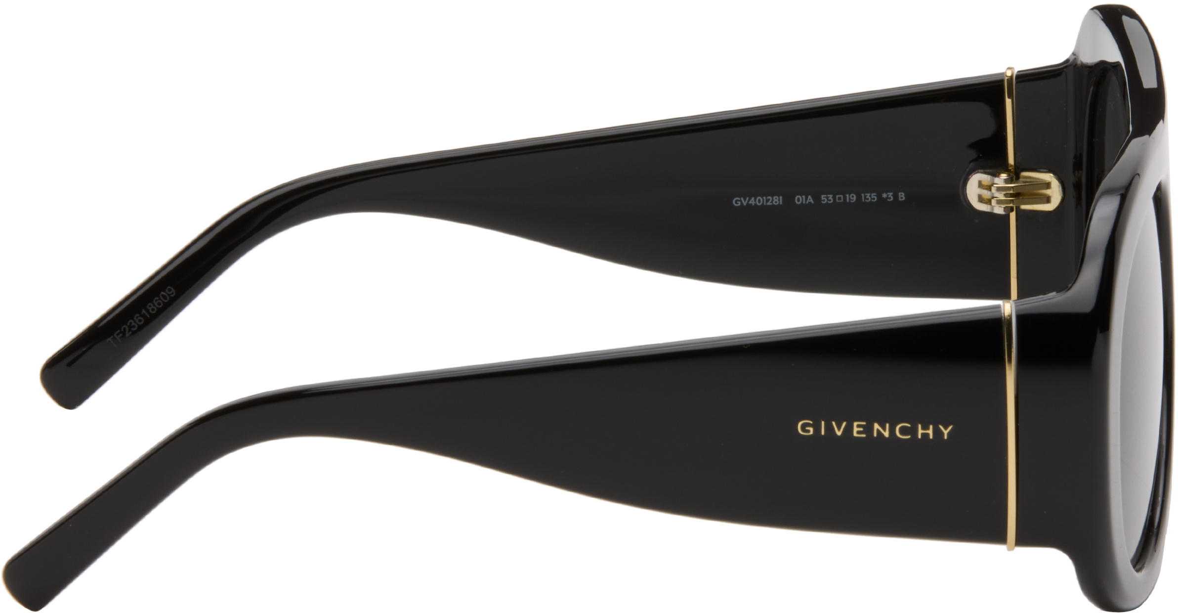 Givenchy Black Bold Sunglasses In Black