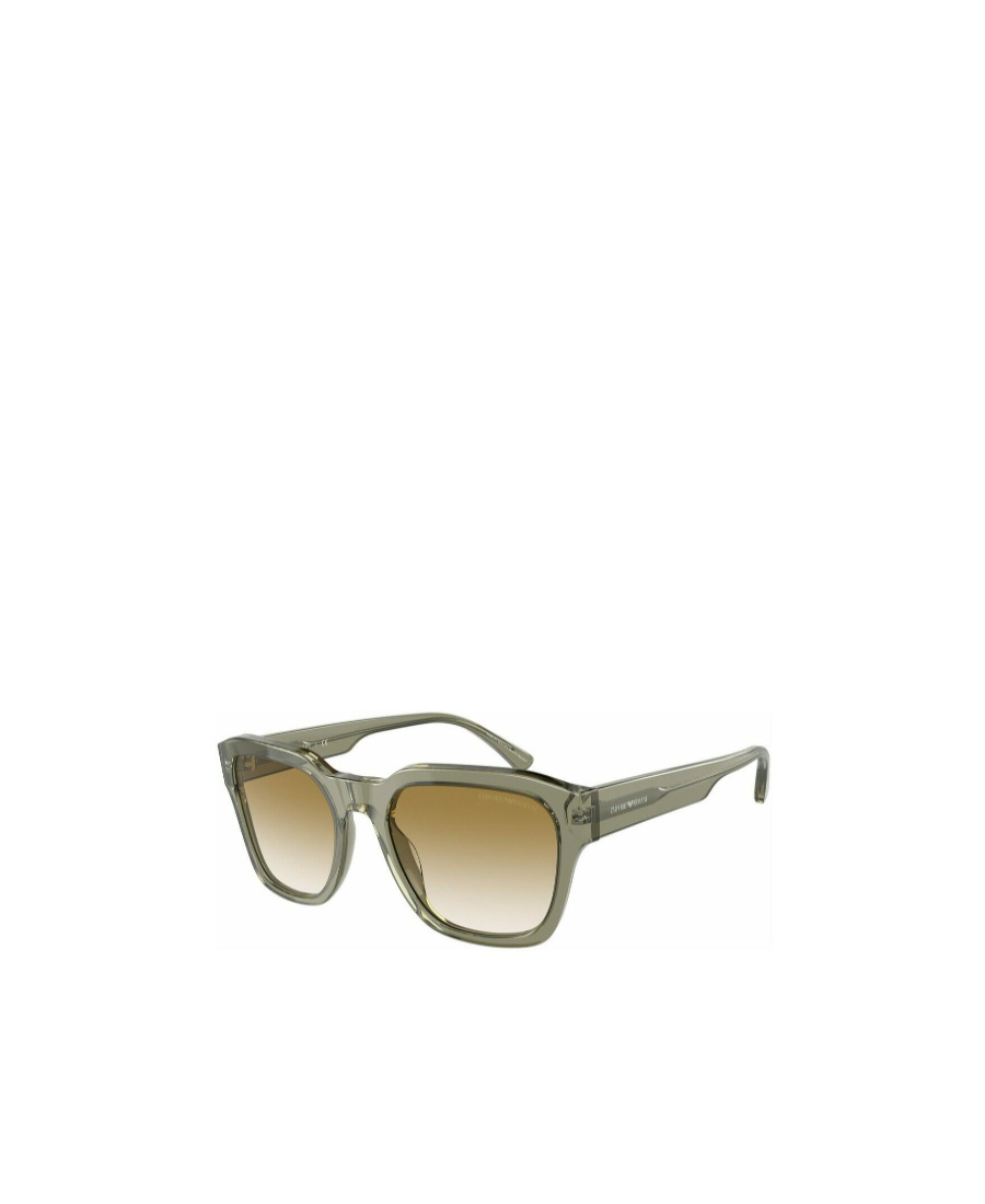 Emporio Armani Logo Sunglasses In Nude