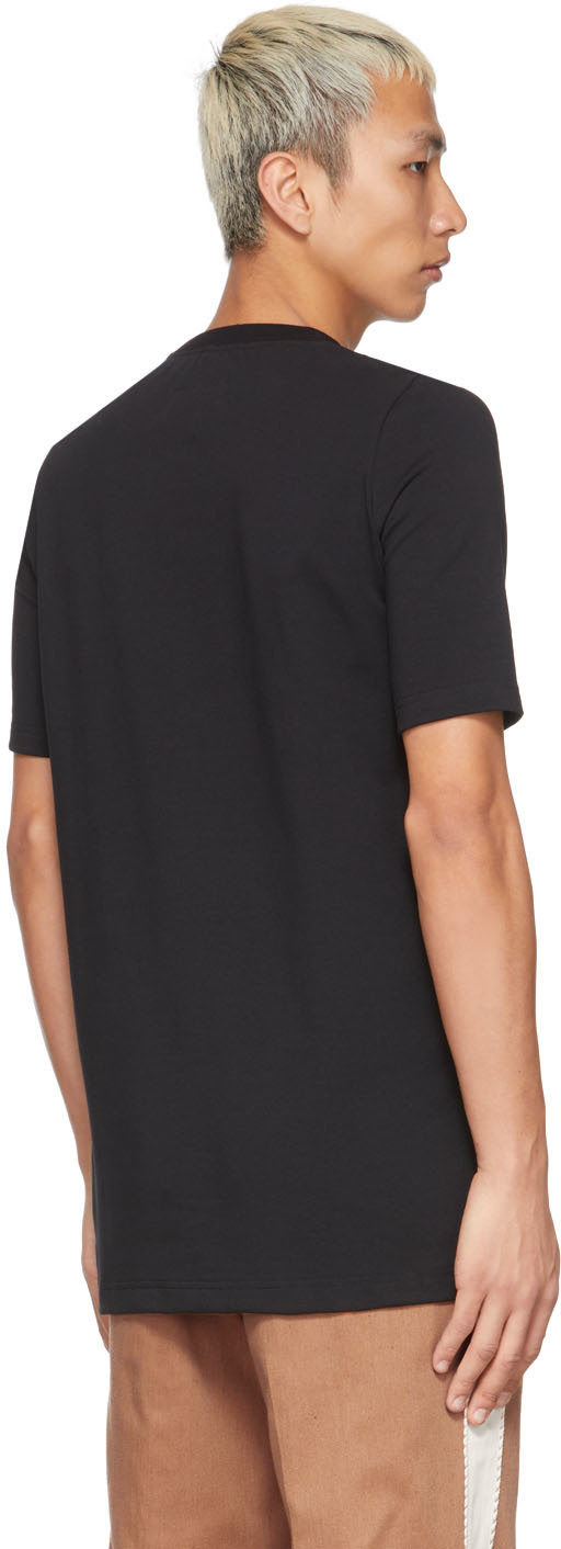 Doublet Graphic-print Short-sleeve T-shirt In Black