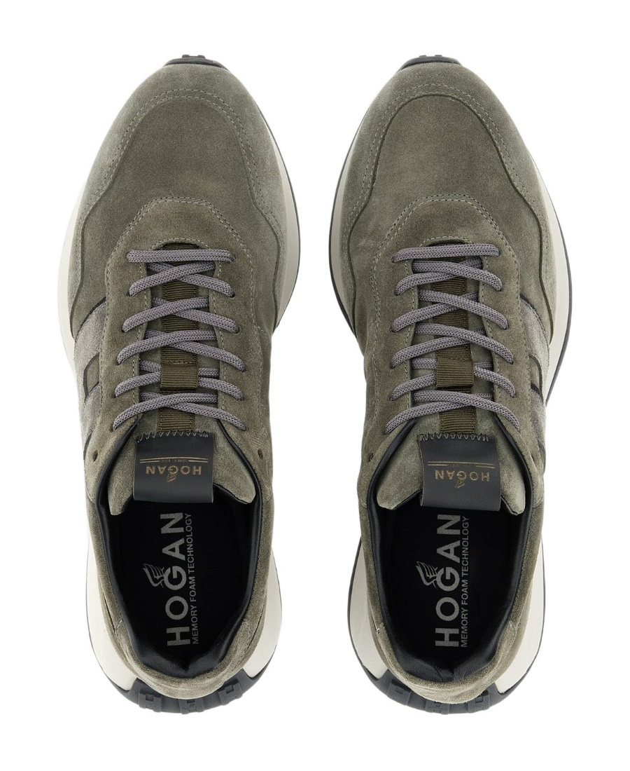 Hogan H601 Low-top Sneakers In Green