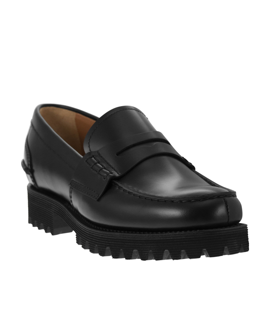 Church's Pembrey Leather Loafers In Black