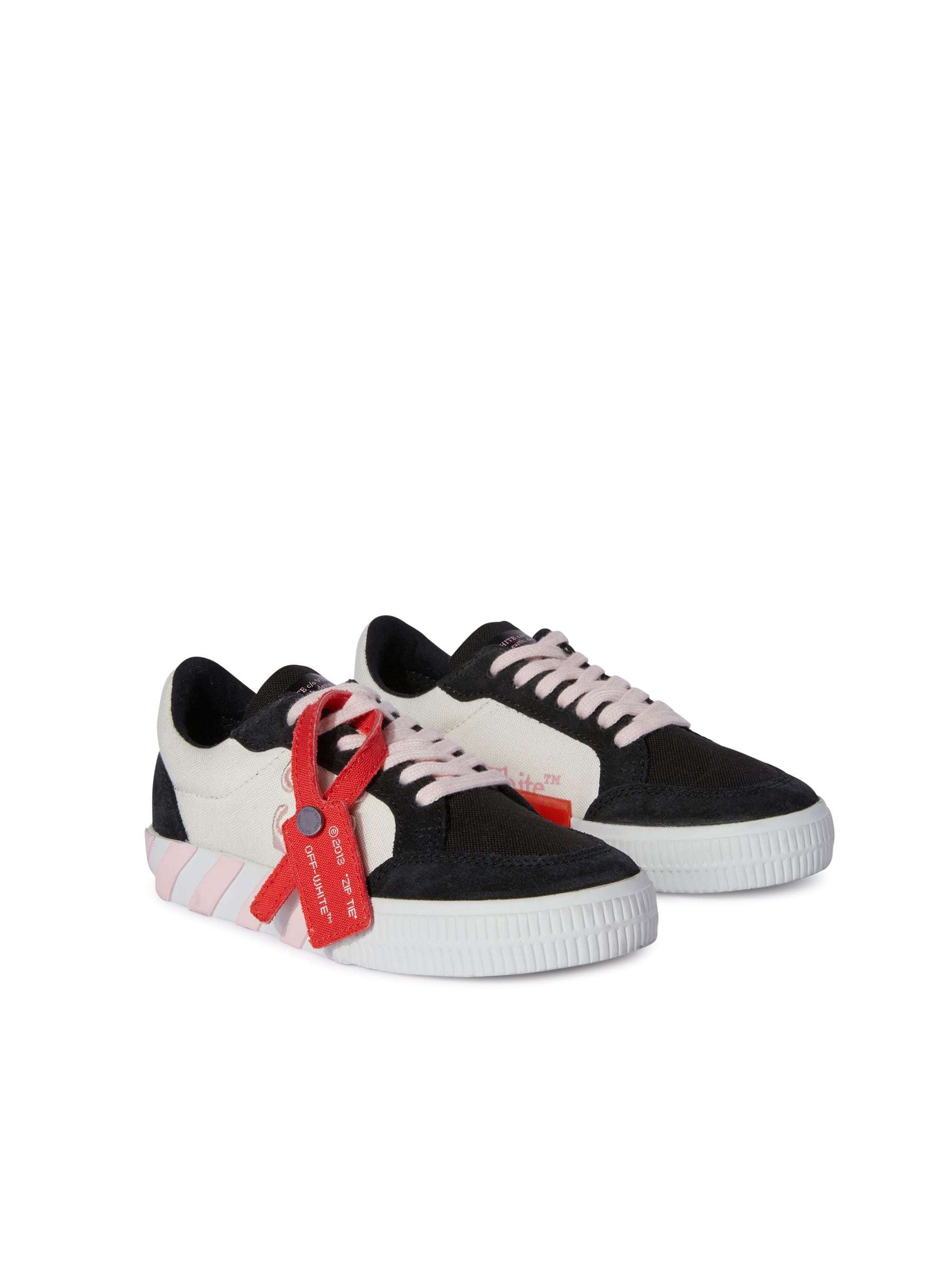 OFF-WHITE LOW VULCANIZED PANELLED SNEAKERS 