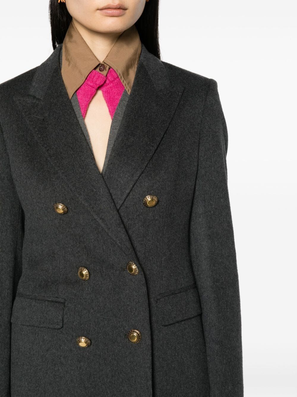 Tagliatore Women Parigi Double Breasted Coat In Black
