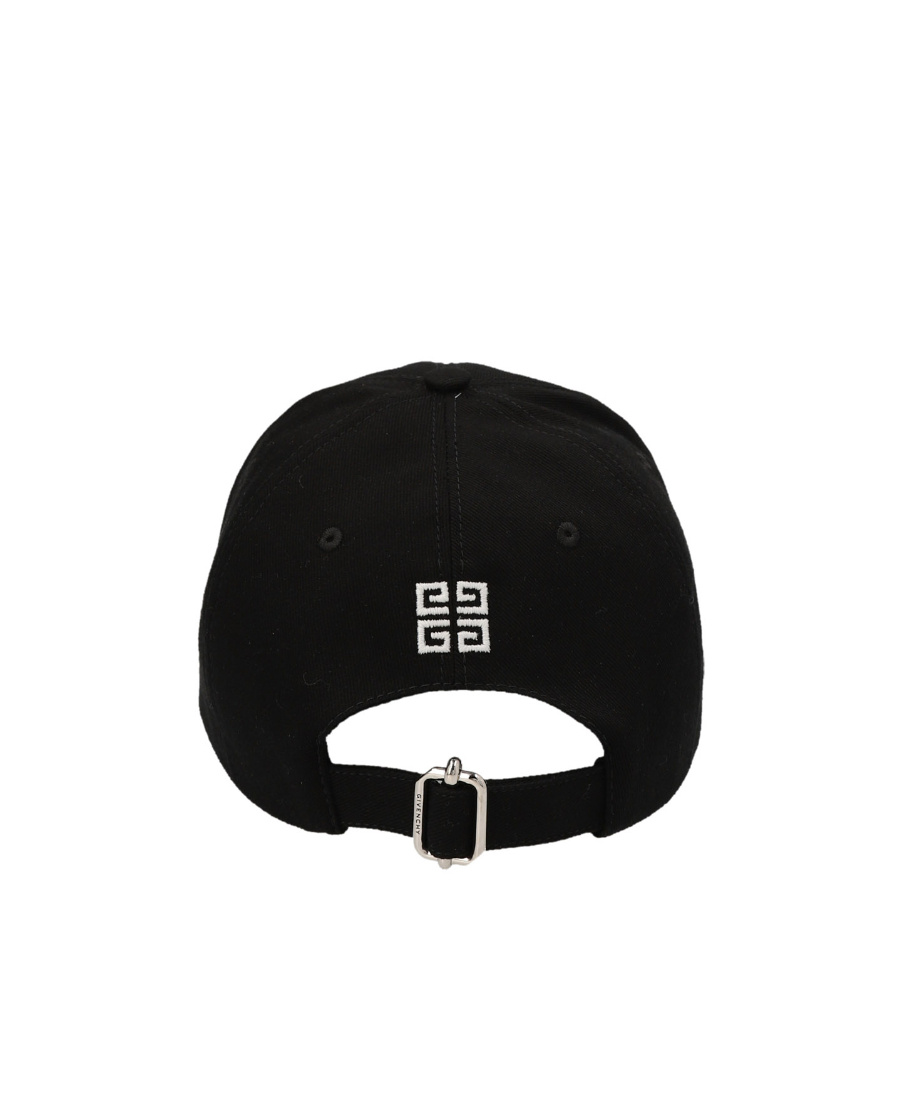 Givenchy Logo-print Cap In Black