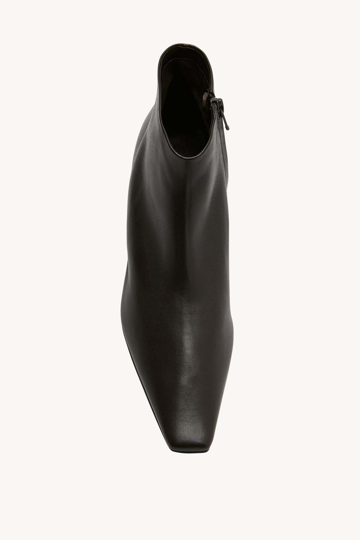 The Row Carla 45 Leather Boots In Brown