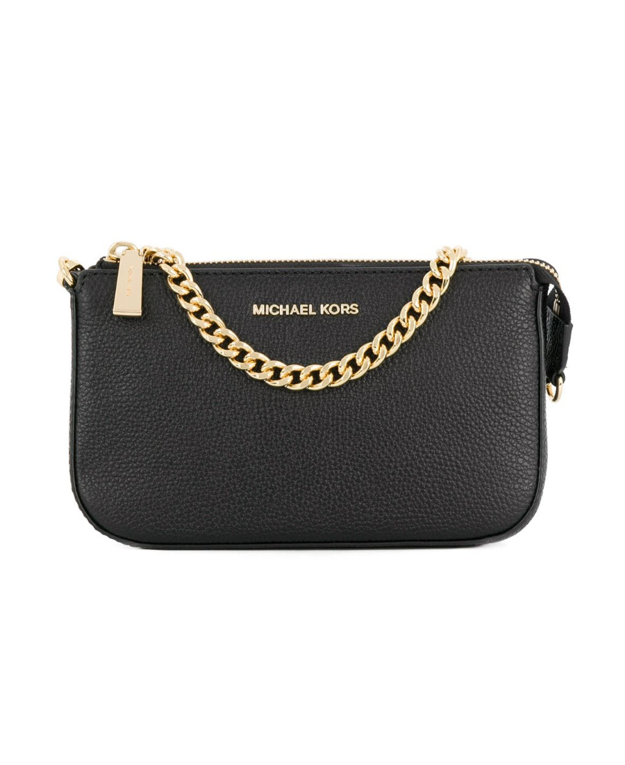 MICHAEL MICHAEL KORS BLACK JET SET MEDIUM CLUTCH