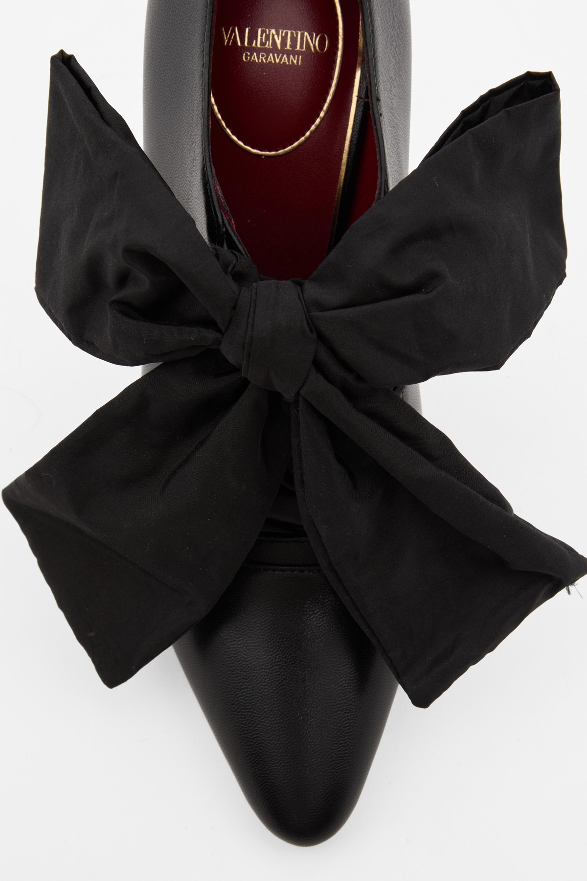 Valentino Pointed High Heels In Black