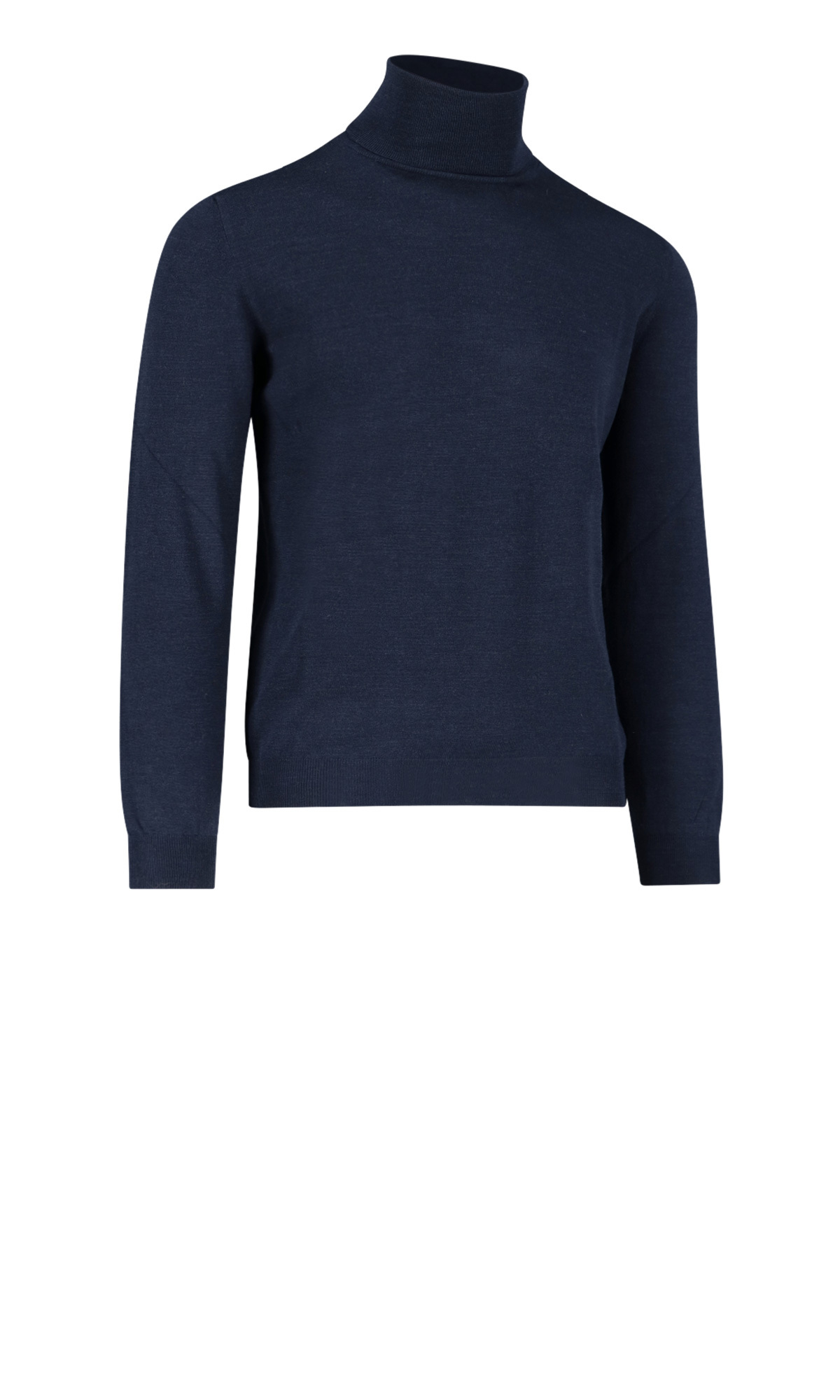 Zanone Roll-neck Long-sleeve Jumper In Black