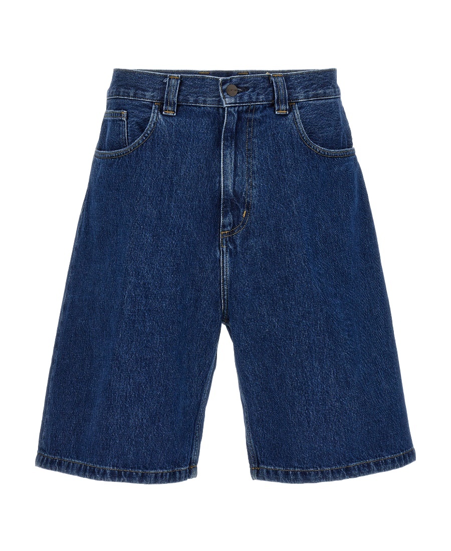 Carhartt Wip Bermuda Single Knee Smith Denim In Blue
