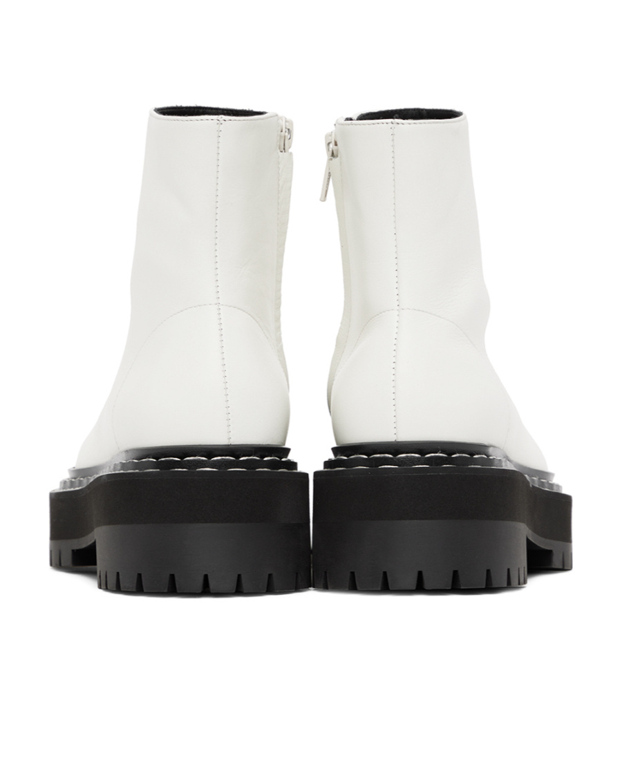 Shop Proenza Schouler And Ankle Boots In White