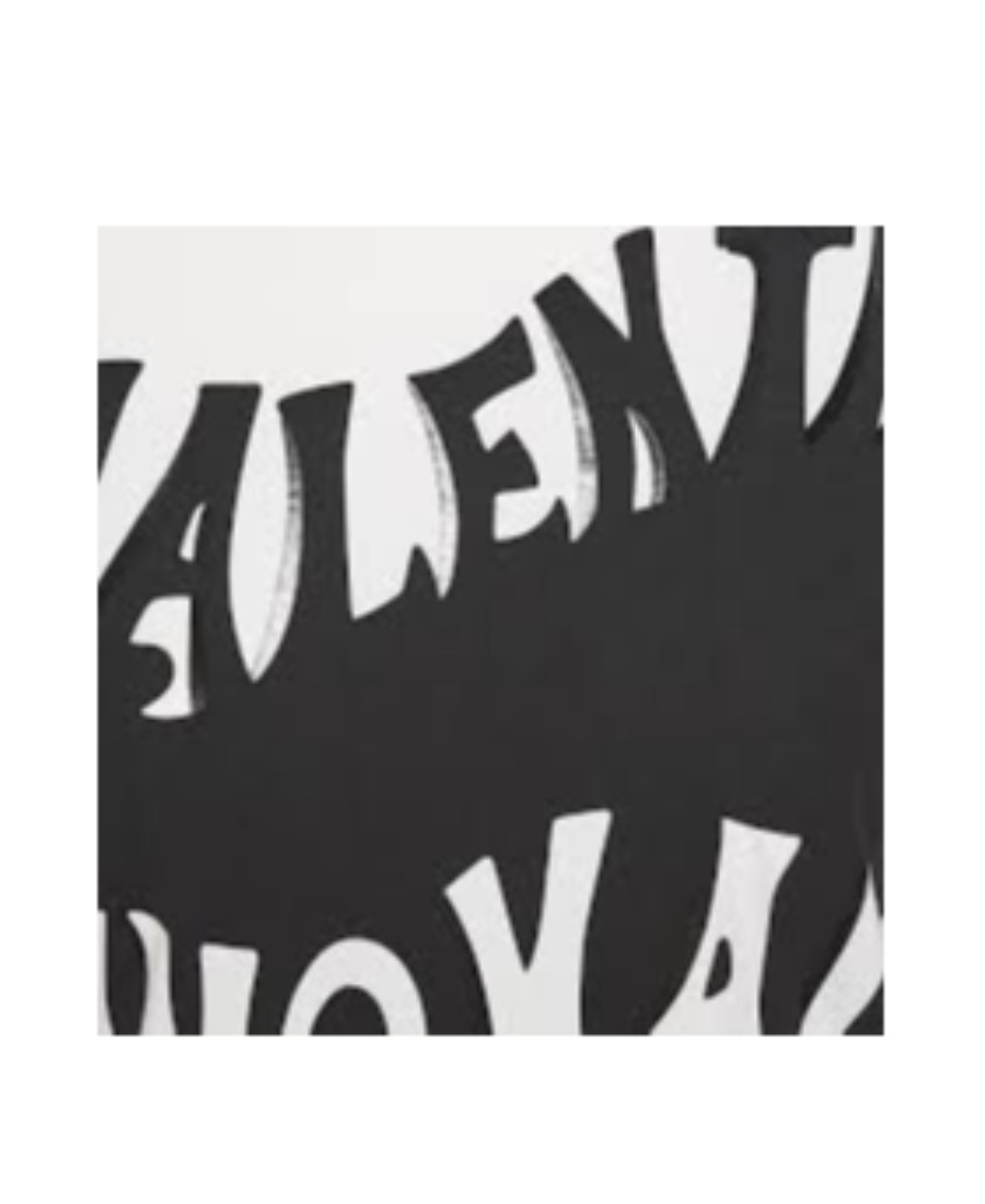 Valentino Trunk Alphabet Printed T-shirt In White
