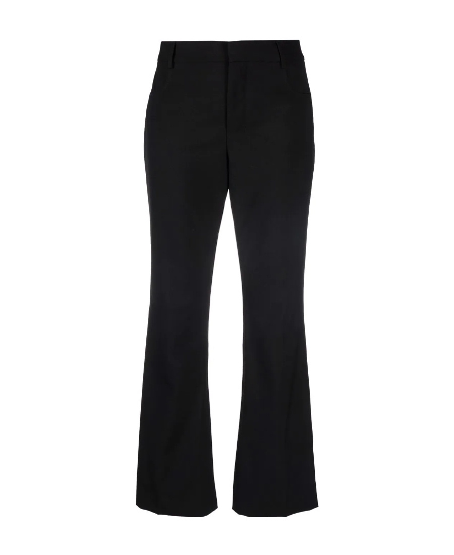 AMI ALEXANDRE MATTIUSSI SHORT FLARED TROUSERS