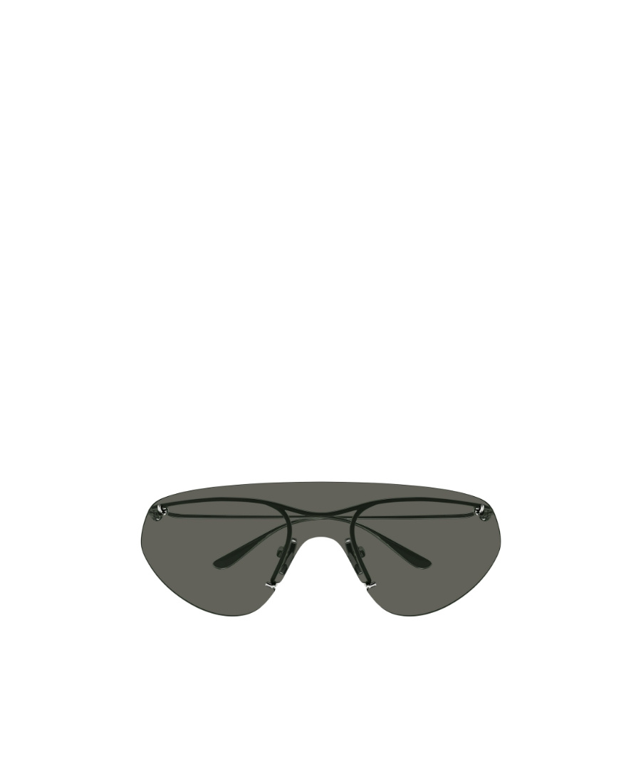 Bottega Veneta Logo Sunglasses In Green