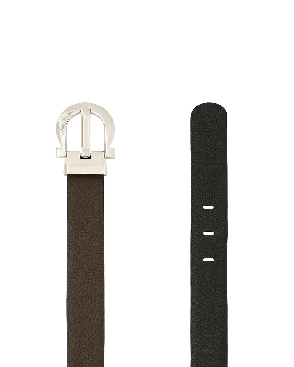 Ferragamo Logo Pin Buckle Belt In Multicolor