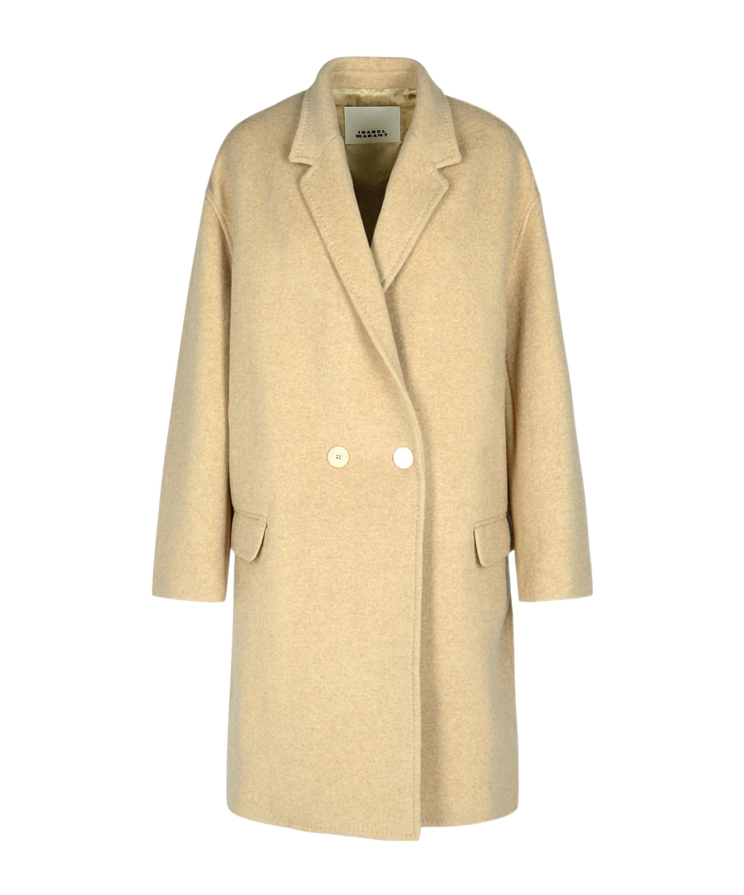 ISABEL MARANT ISABEL MARANT DOUBLE-BREASTED LONG-SLEEVED COAT