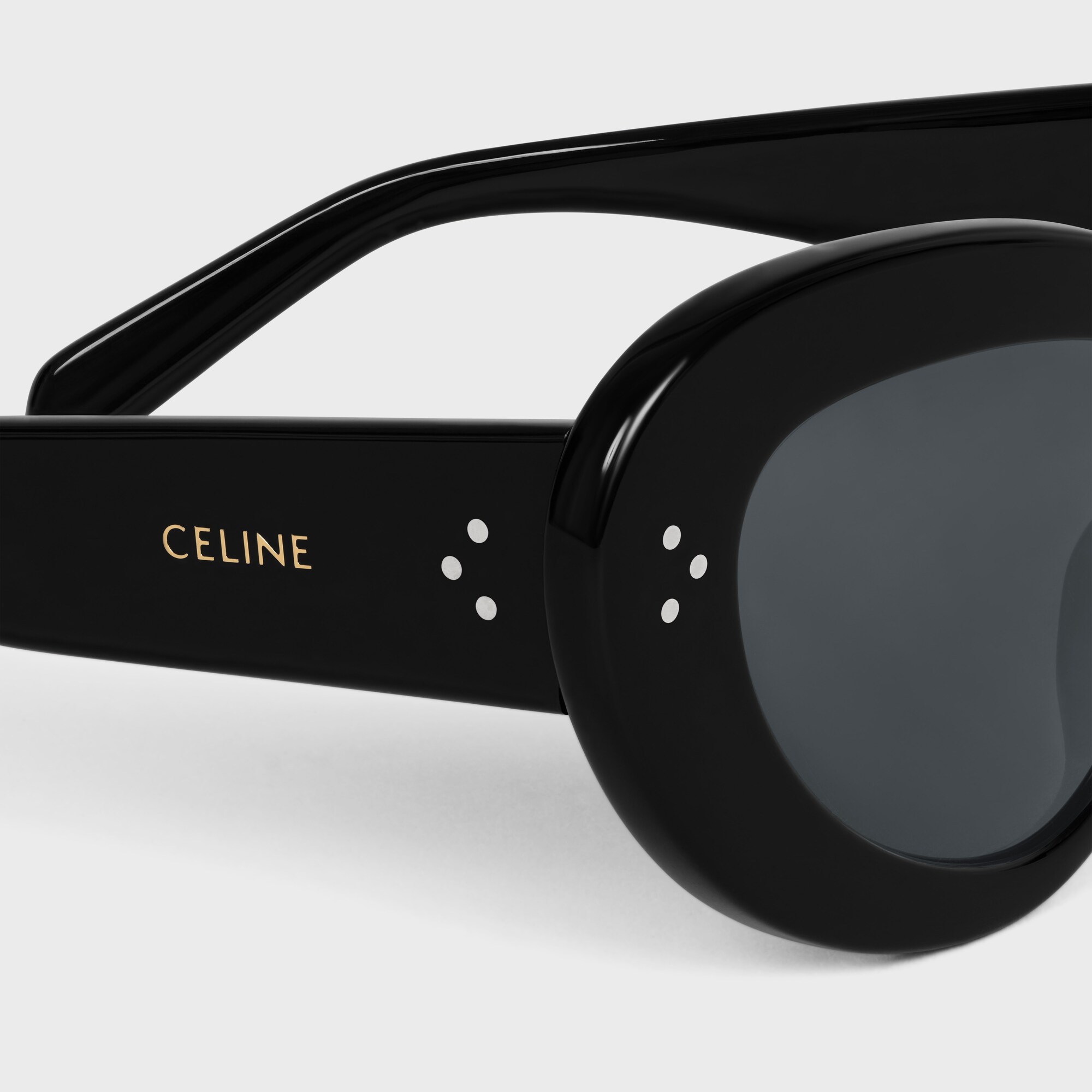 Celine Butterfly S320 Sunglasses In Acetate In Black