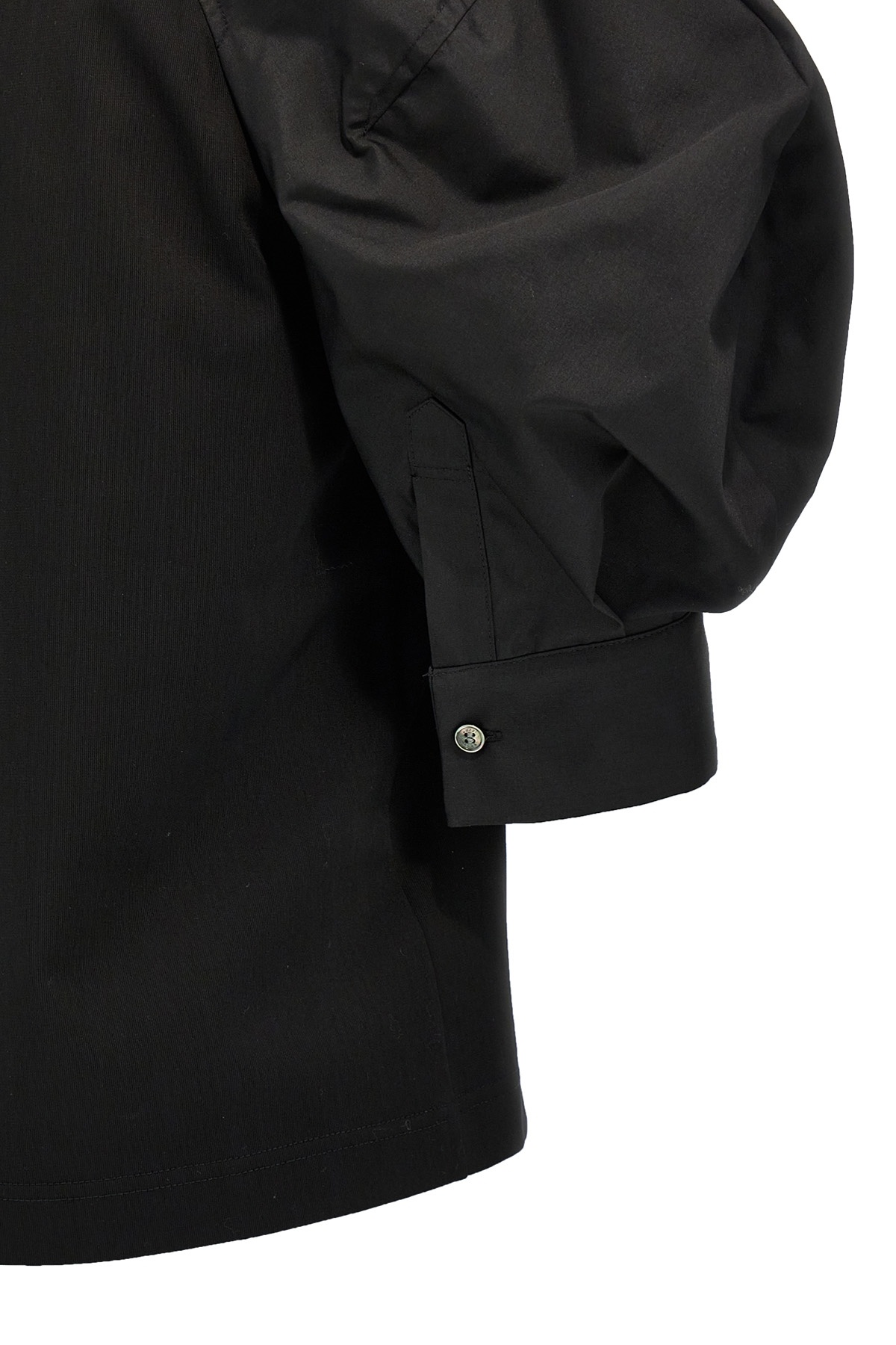 SACAI CONTRASTING-SLEEVES T-SHIRT