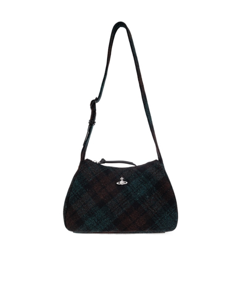 Vivienne Westwood Kate Shoulder Bag In Black