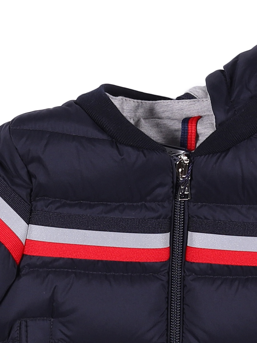 Moncler Perd Padded Jacket In Blue