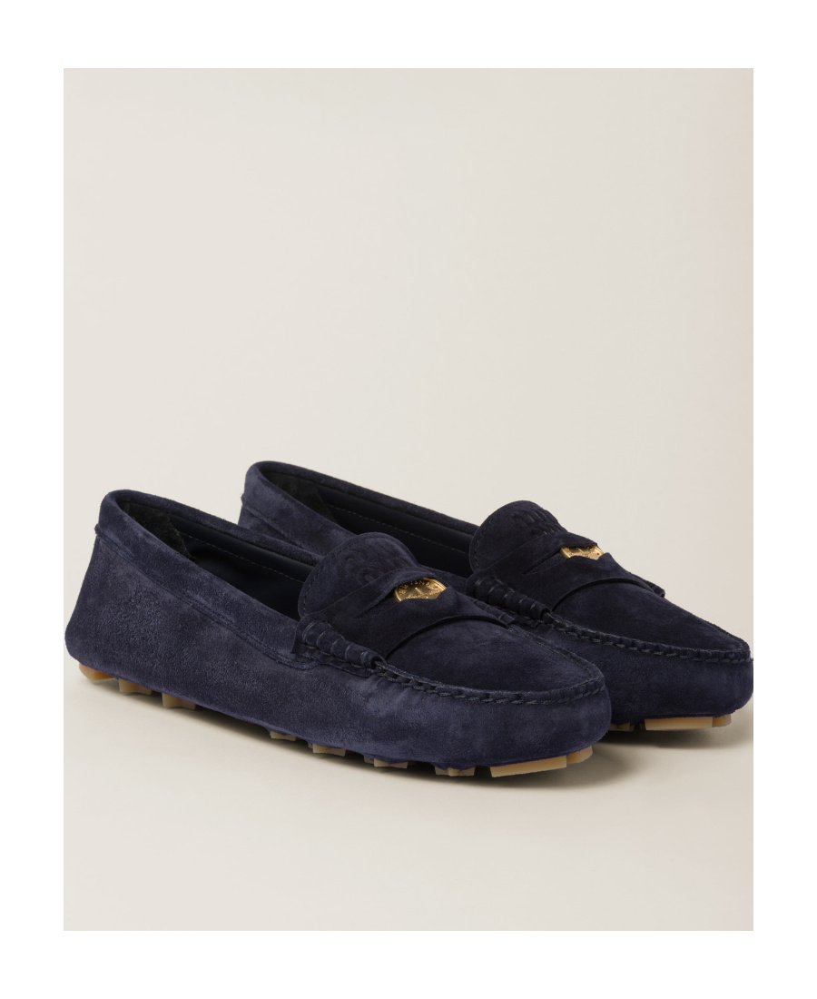 Miu Miu Loafers In Black