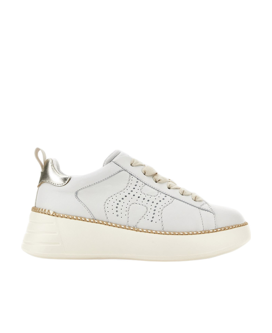 Hogan Lace-up Low-top Sneakers In White