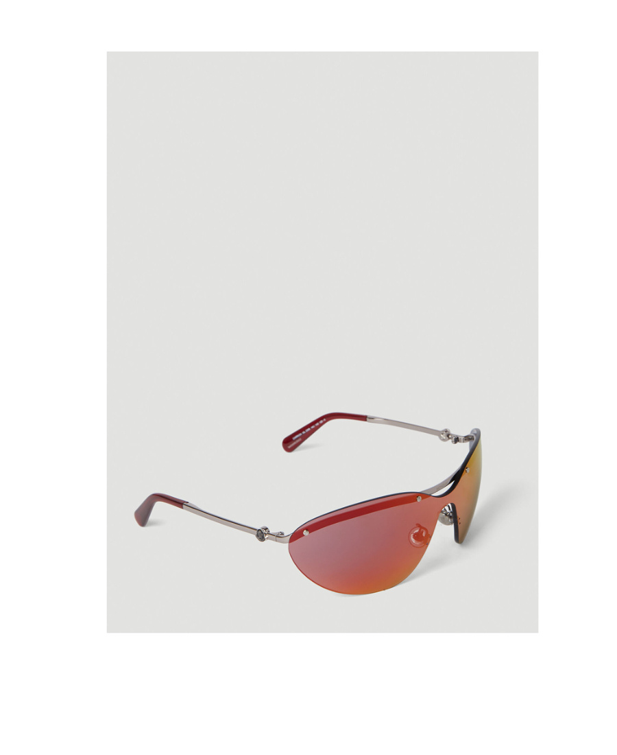 MONCLER MONCLER EYEWEAR MIRRORED FRAME SUNGLASSES
