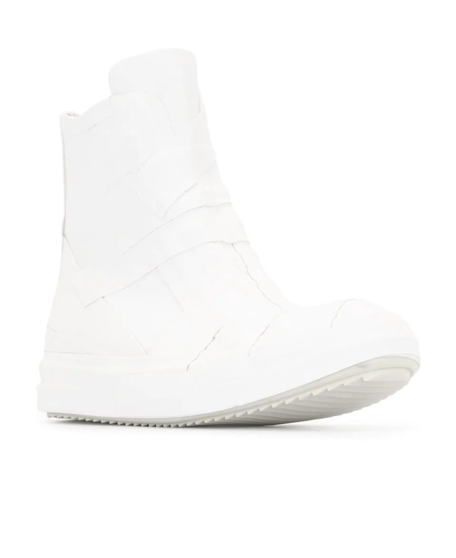 Rick Owens Performa High-top Sneakers In White
