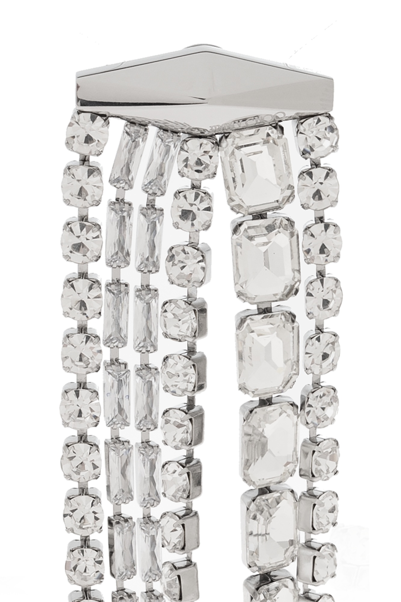 Jimmy Choo Zandra Earrings In White