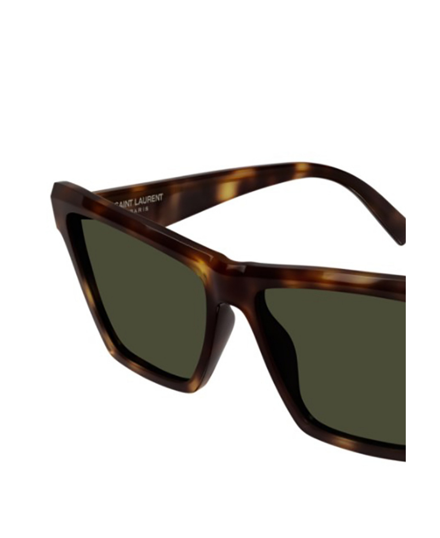 Saint Laurent Square-frame Sunglasses In Green