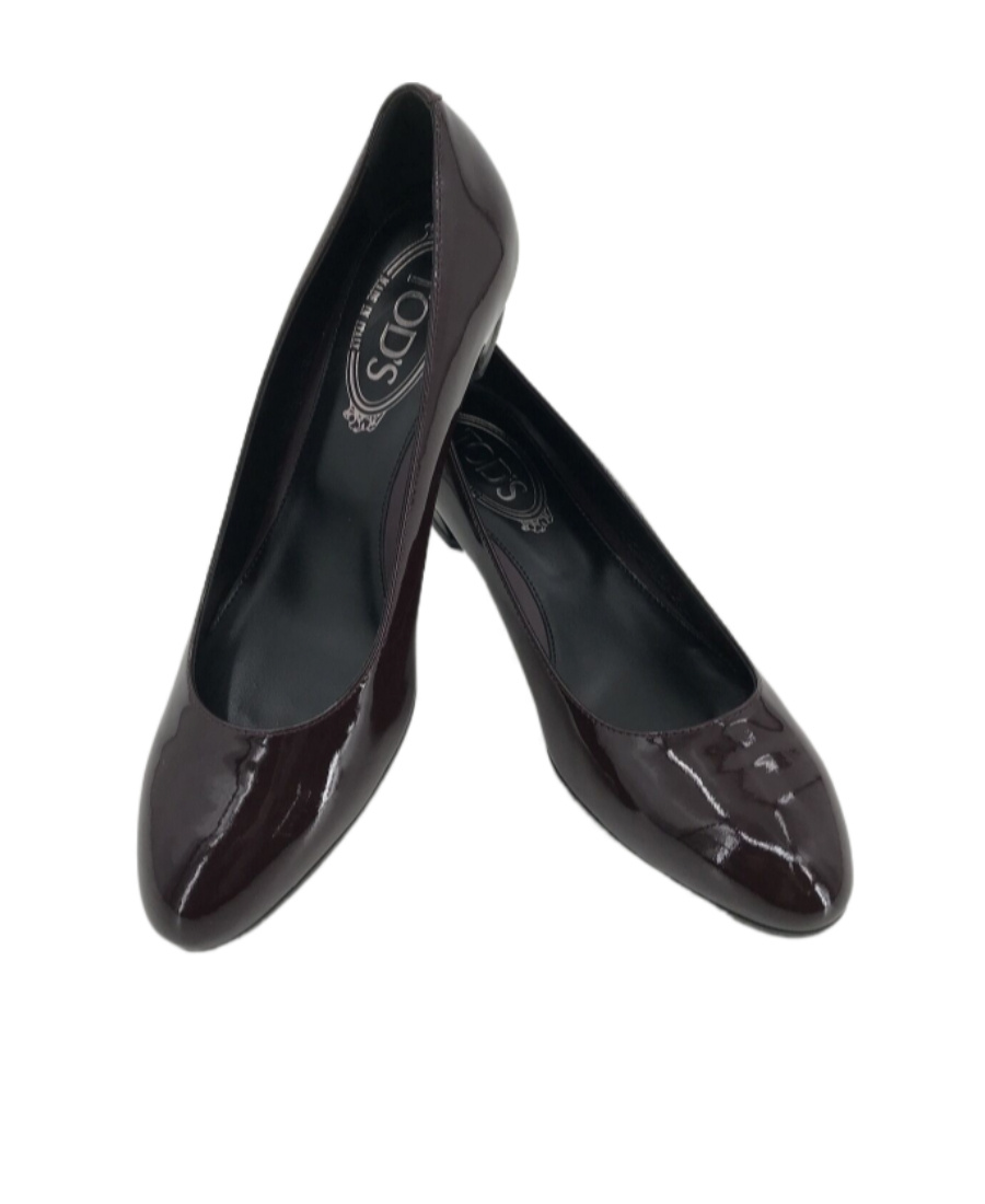 Tod's Logo Details High Heels In Black