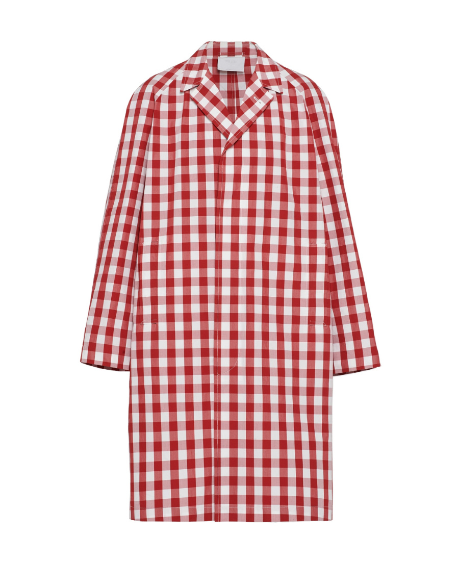 Prada Coats & Jackets In Red